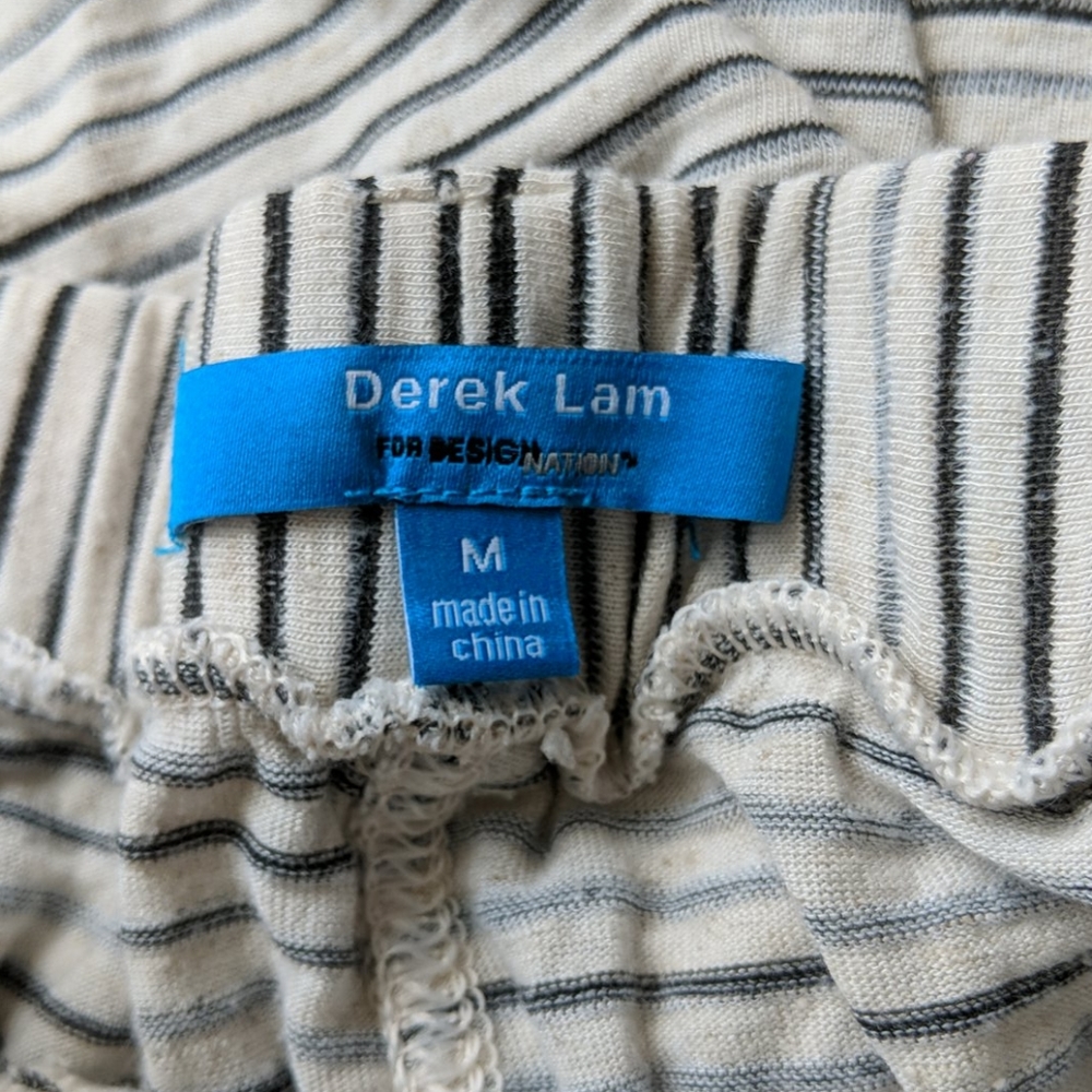 NWOT Derek Lam Soft Striped Shorts - Picture 5 of 6